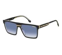 Carrera Occhiali da Sole VICTORY C 03/S BLACK CRYSTAL/DARK BLUE SHADED 58/16/145 uomo