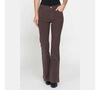 CARRERA PANTALONE A ZAMPA STILE WESTERN IN MOLESKIN STRETCH 10oz