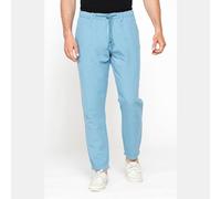 CARRERA PANTALONE CHINO IN TESSUTO COTONE E LINO CON COULISSE