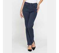 CARRERA PANTALONE CINQUE TASCHE CON GAMBA DRITTA IN RASO DI COTONE SUPER STRETCH
