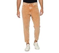 Carrera Pantalone Moleskin Stretch MOD. 700/9195A Fustagno Elasticizzato Colore Marrone (50)