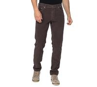 Carrera Pantalone Moleskin Stretch MOD. 700/9195A Fustagno Elasticizzato Colore Marrone (54)