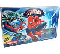 Carrera Pista Spiderman Macchine con Due Macchinine 4 Anni+