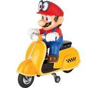 CARRERA RC SUPER MARIO ODYSSEY MARIO IN SCOOTER RADIOCOMANDATO SCALA 1:20 2.4 GHZ CON LUCIFUNZIONANTI ETA' 6+
