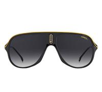 Carrera Safari65/n Occhiali Da Sole Unisex Nero Pilot Grigio 62mm