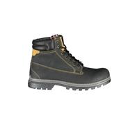Carrera Sleek Lace-Up Boots with Contrast Accents - EU41/US8