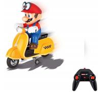 CARRERA RC SUPER MARIO ODYSSEY MARIO IN SCOOTER RADIOCOMANDATO SCALA 1:20 2.4 GHZ CON LUCIFUNZIONANTI ETA' 6+