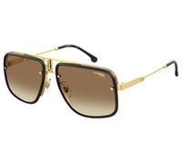Carrera Unisex Carrera CA GLORY II 001/86 Occhiali da sole Metallo Oro Marrone Squadrata Sfumato