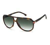 Carrera Unisex Carrera CARRERA 1045/S 086/9K Occhiali da sole Plastica Havana Verde Pilot Normale Sfumato