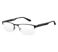 Carrera Uomo CA8821 10G Montature da vista Acciaio Nero Squadrata