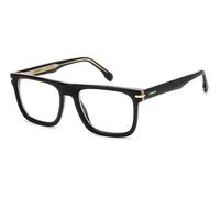 Carrera Uomo CARRERA 312 M4P Montature da vista Acetato Nero strisciato Pilot