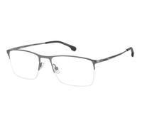 Carrera Uomo CARRERA 8906 R80 Montature da vista Acciaio Canna di Fucile opaco Squadrata