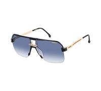 Carrera Occhiali da Sole 1066/S BLACK CRYSTAL/DARK BLUE SHADED 63/12/145 uomo