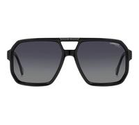 Carrera Victory C 01/s Occhiali Da Sole Uomo Nero Squadrato Grigio 60mm Polarizzato
