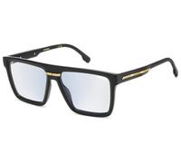 Carrera Uomo VICTORY C 03/BB 2M2 Montature da vista Bio Poliammide Nero Chiara Squadrata Anti-luce blu