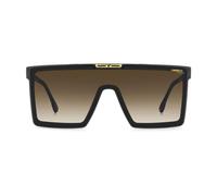 Carrera Victory C 07/s Occhiali Da Sole Uomo Nero Mascherina Marrone 99mm