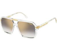 Carrera Occhiali da Sole VICTORY C 01/S CRYSTAL/GREY SHADED GOLD MIRROR 60/15/145 uomo