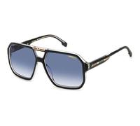Carrera Occhiali da Sole VICTORY C 01/S BLACK CRYSTAL/BLUE SHADED 60/15/145 uomo