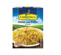 CARRETILLA Piatto preparato di riso con pollo al curry
