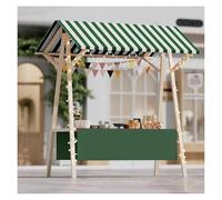 Carretto da bancarella del mercato notturno con ruota rotante a 360°, supporto pieghevole per esterni per una facile installazione e mobilità