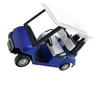 Carretto da golf in metallo in miniatura scultura in scala 1:20 pullback auto desktop accento fan sport e bambini educazione amante del golf