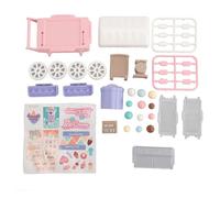 Carretto dei gelati Giocattoli Luce soffusa Alimentato a batteria Ruote scorrevoli Educazione interattiva Impara il negozio di gelati Set da gioco per bambini