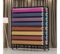 Carretto resistente regolabile dello scaffale di stoccaggio del tessuto con l'esposizione mobile, supporto commerciale del film del cambiamento di colore dell'automobile, organizzatore durevole del