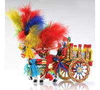 Carretto Siciliano in legno cm 15 - Souvenir Sicilia