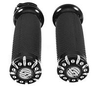 Carrfan 1 Paio di manopole per Moto da 25mm per Har-Ley per Sport Cruiser Custom
