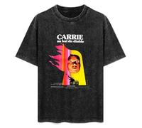 Carrie, Brian Depalma, Horror, Retro, Steven King Mens T-Shirt Casual Cotton Unisex Black Tees Tops 3XL