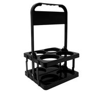 Carrier da bere 4 tazze Capacità portatile Drink Carrier con manico a tazza pieghevole riutilizzabile per birra in vetro Can Delivery Delivery Take-Out Portable
