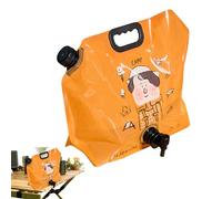 Carrier D'acqua Pronto Per Il Viaggio-borsa Per Acqua Portatile, Pieghevole | Serbatoio Di Idratazione Pieghevole, Sacchetto Di Serbatoio A Prova Di Perdite Da 8L Con Rubinetto Per Campeggio, E