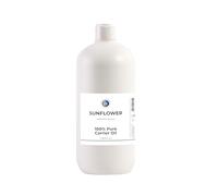 Carrier Oil Sunflower-1 litro-puro al 100%