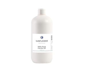 Carrier Oil Sunflower-1 litro-puro al 100%