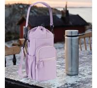 Carrier per bottiglie d'acqua con manico e cinghia per il ciclismo di