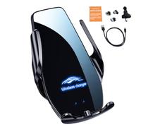Carrier wireless per auto - Porta del telefono per auto a carico rapido, supporto del telefono universale con carico wireless compatibile smartphone rapido, ideale per una guida sicura