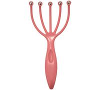 Carriere Massaggiatore Tenuto nel Mano Della Palla D'Acciaio ' Delle Cinque Per il Rosa Capo Di Promozione Di Rilassamento Del Collo Del Cuoio Capelluto