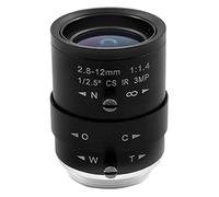 Carriere Obiettivo per Telecamera CCTV HD da 3 MP 2,8-12 Mm Zoom Manuale Varifocale Attacco per Telecamere di Sicurezza Industriale