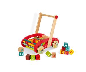 Carrinho Abc Buggy Tatoo Janod 30 cubi (legno)