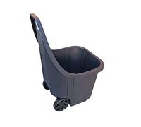 CARRIOLA CARRELLO DA GIARDINO CADDY 60 LT. CON RUOTE PORTA LEGNA PELLET FOGLIE