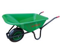 CARRIOLA CON VASCA IN PLASTICA COL. VERDE LT. 100 CARRIOLE