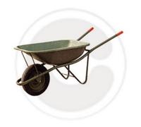 carriola Export con vasca acciaio zincato 75 lt cantiere calcestruzzo calce