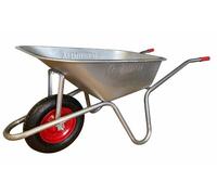 Carriola Giardinaggio Ama Vasca Zincata 100 lt Made in Italy