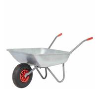 Carriola Giardino 4tlg 80l Carretto Carriola Carrello Giardino