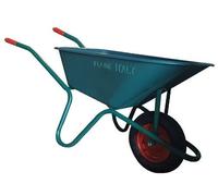 CARRIOLA GREEN con vasca in Plastica lt. 100 da giardino fai da te