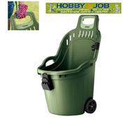 CARRELLO HELPY 59x53x88 VERDE BRUNO