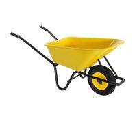CARRIOLA PER GIARDINO PVC 100 LT CON RUOTA PNEUMATICA 145X60X58 - BIACCHI