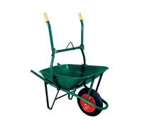 Carriola per Edilizia Ribaltabile C Vasca Verde Zincata Smontata 75 l Vasca