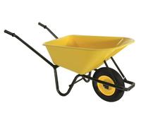 CARRIOLA PER GIARDINO PVC 100 LT CON RUOTA PNEUMATICA 145X60X58 - BIACCHI ETTORE