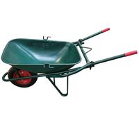 Carriola rinforzata ribaltabile da cantiere con ganci per sollevamento